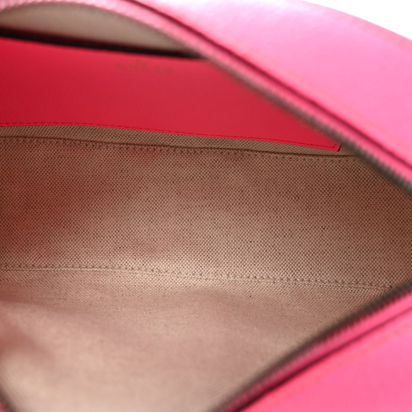 GG Supreme Monogram Textured Dollar Calfskin Web Ophidia Small Crossbody Bag Beige Ebony Fuchsia