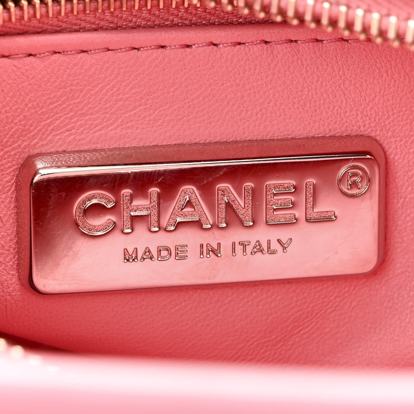 Snakeskin Small Gabrielle Hobo Pink