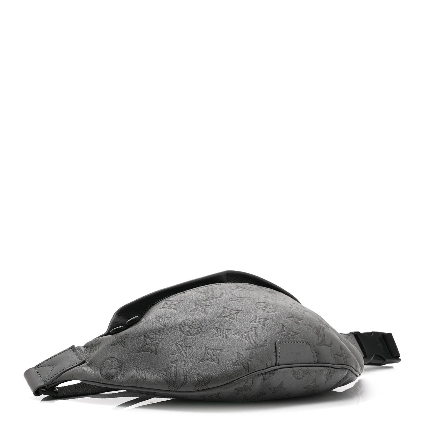 Calfskin Monogram Shadow Discovery Bumbag PM Gray