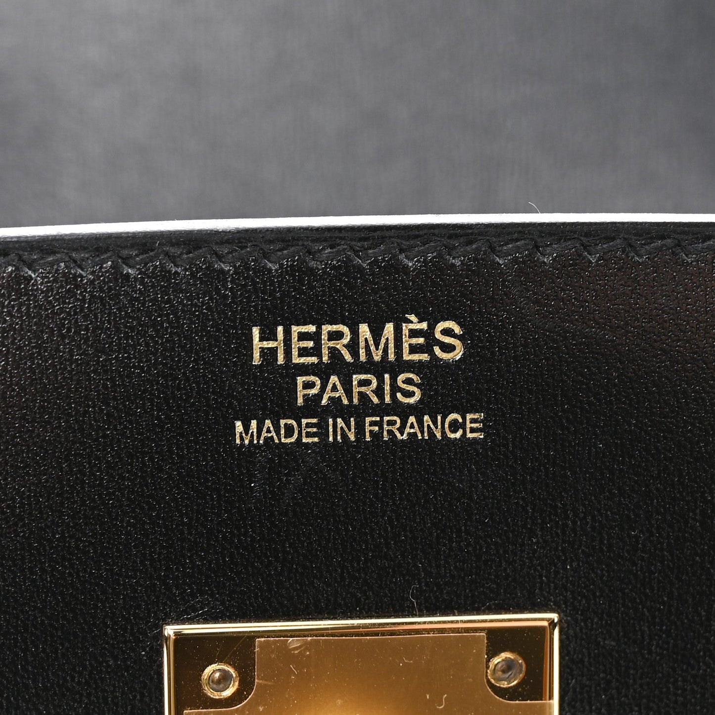 Box Birkin Sellier 30 Black