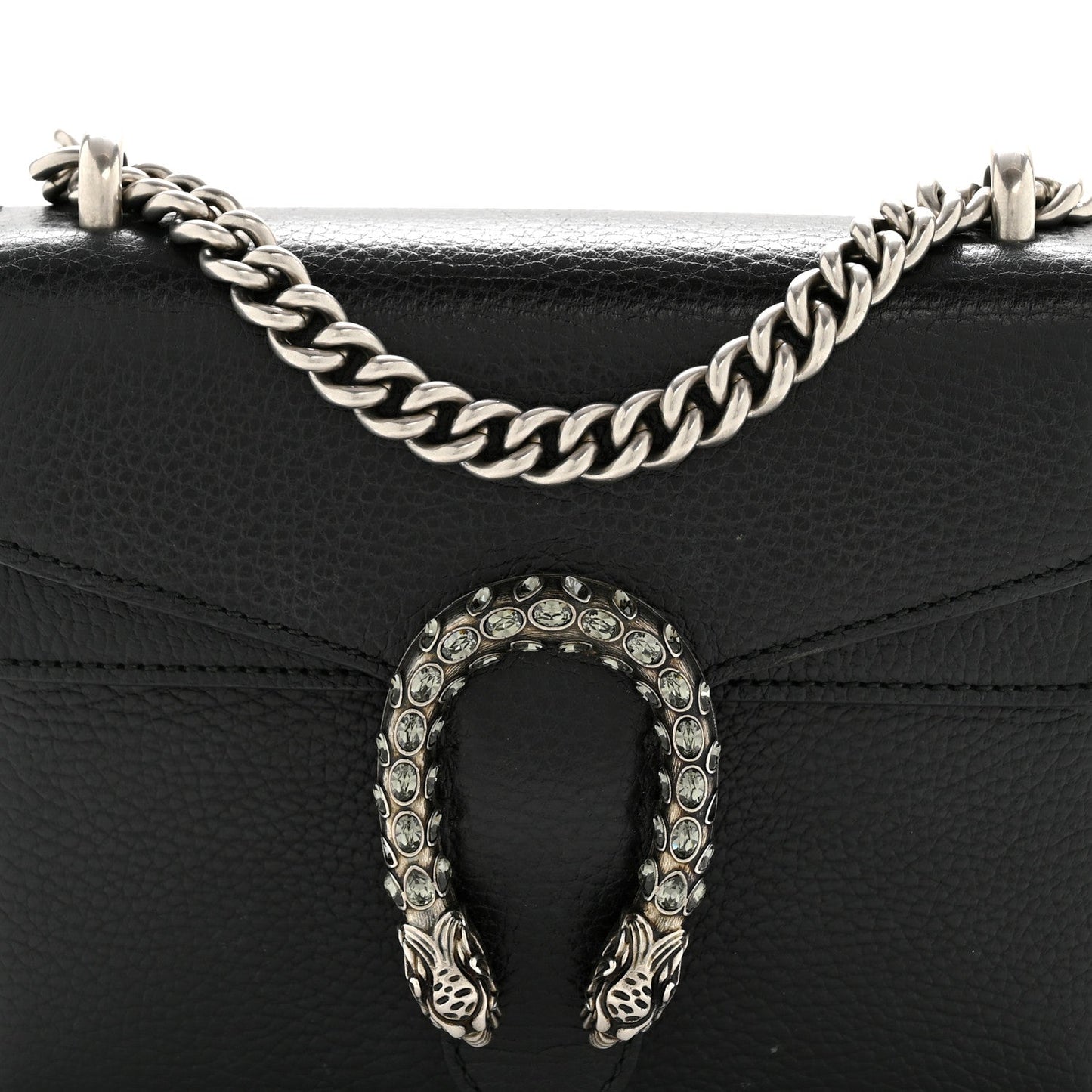 Calfskin Mini Dionysus Shoulder Bag Black