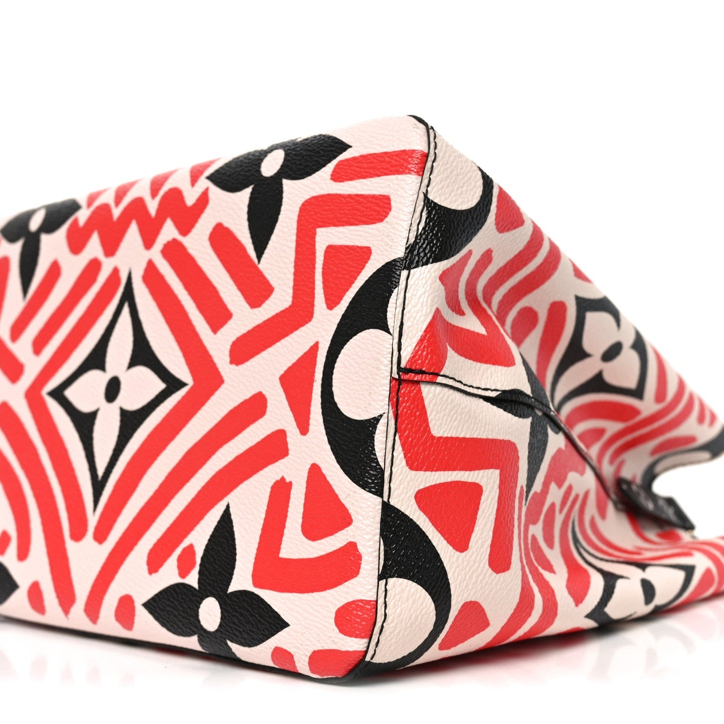 Monogram Giant Crafty NeoNoe MM Creme Rouge Black