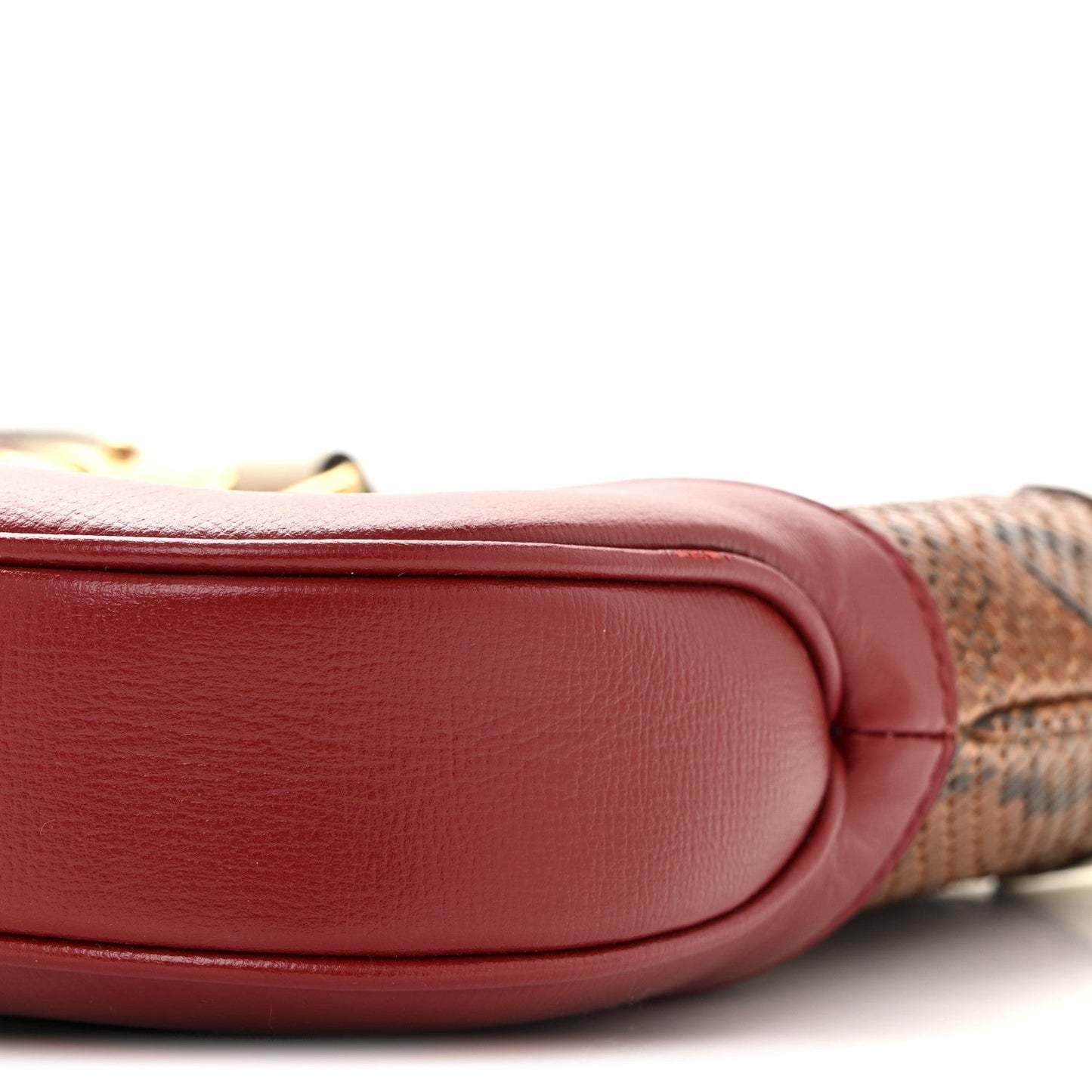 Snakeskin Calfskin Small Jackie 1961 Hobo Brown Multicolor