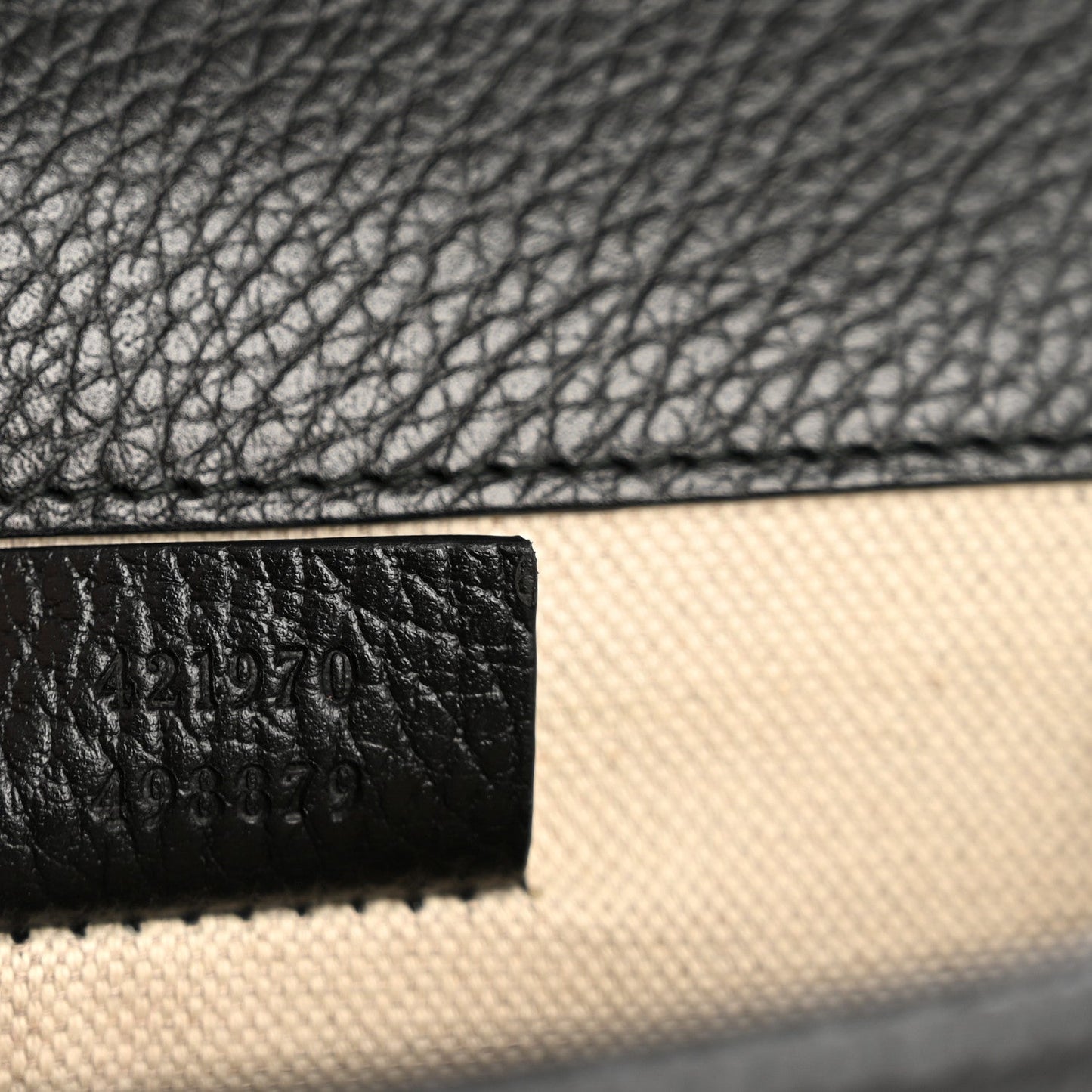 Calfskin Mini Dionysus Shoulder Bag Black