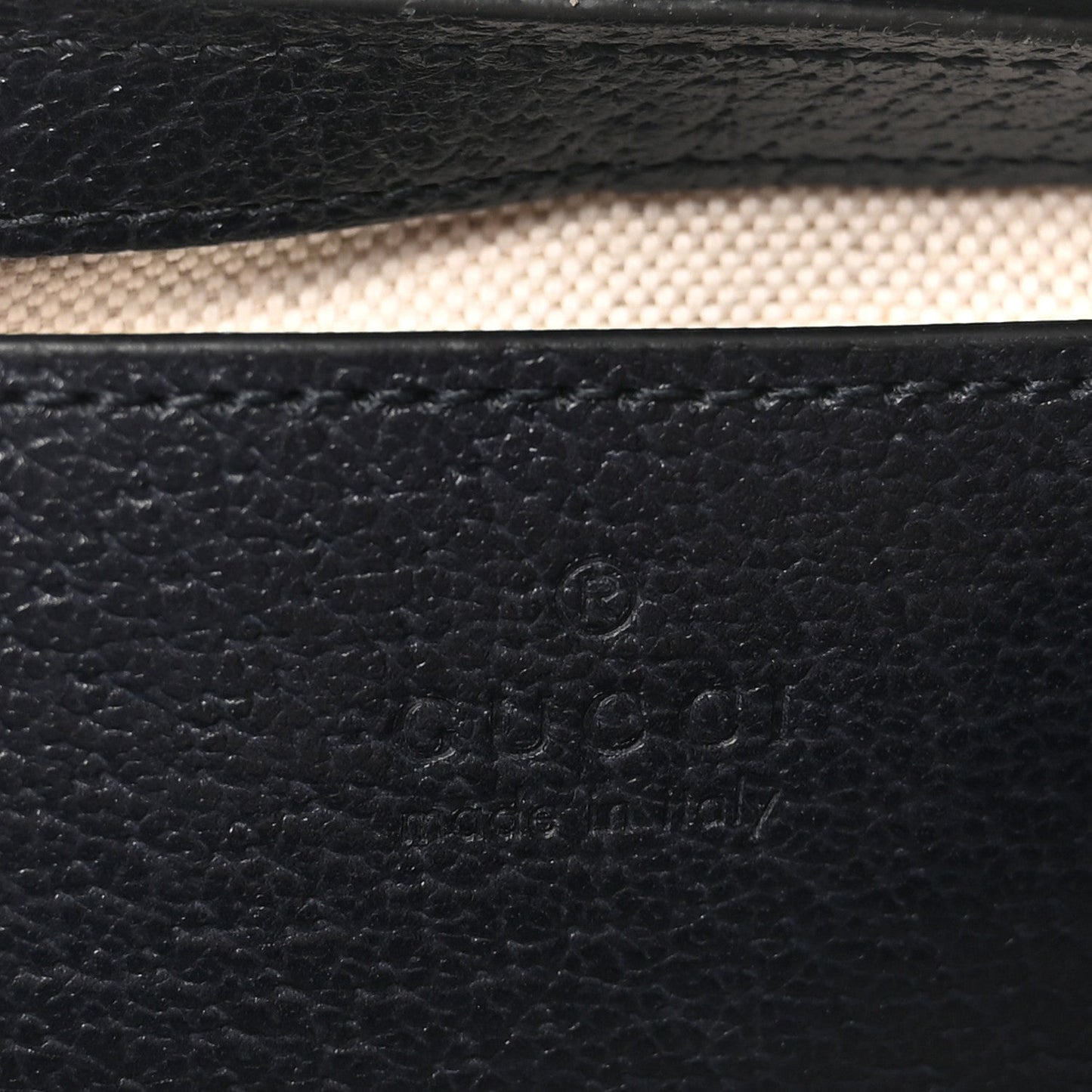 GG Supreme Monogram Textured Dollar Calfskin Web Small Ophidia GG Handbag Beige Blue