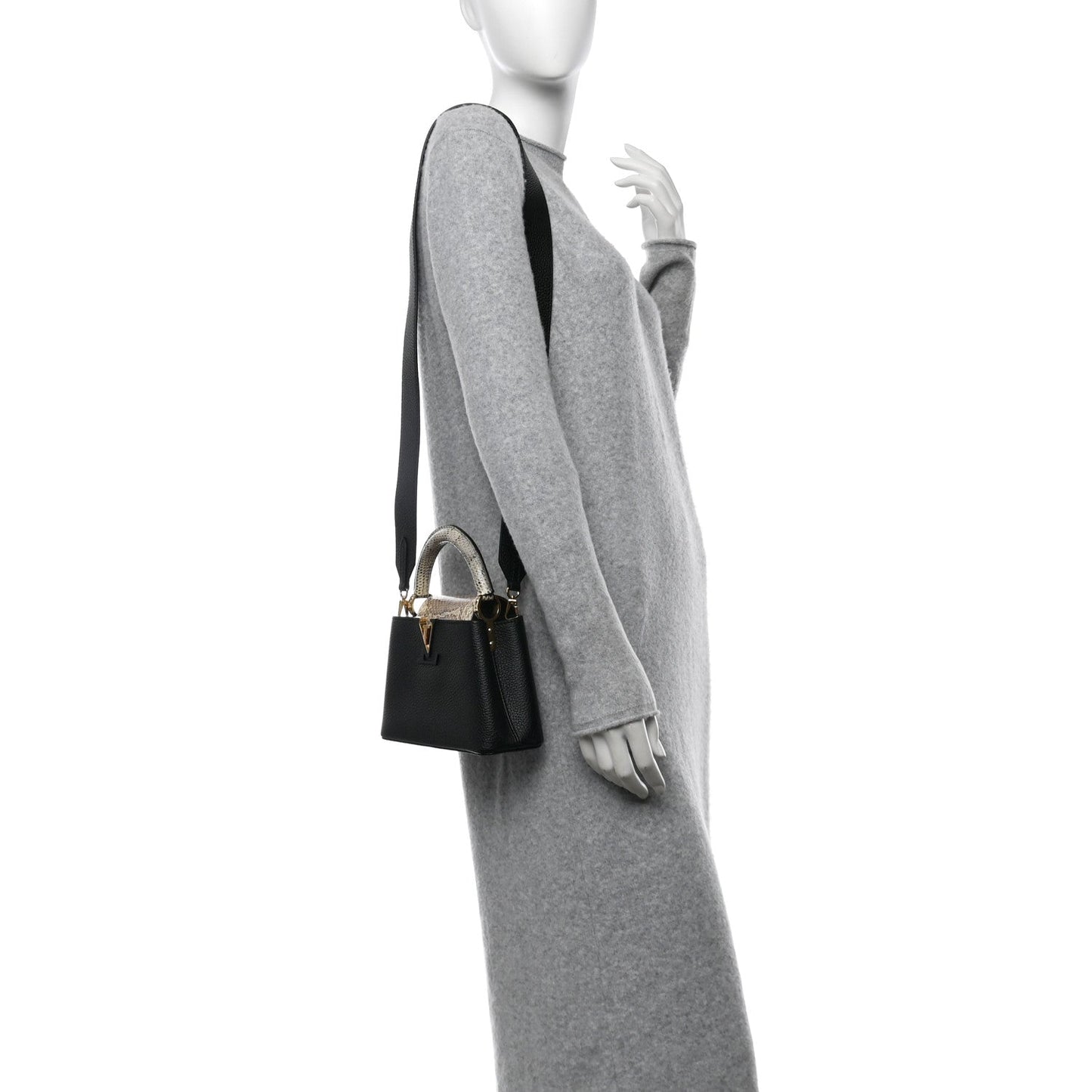 Taurillon Ayers Mini Capucines  Black