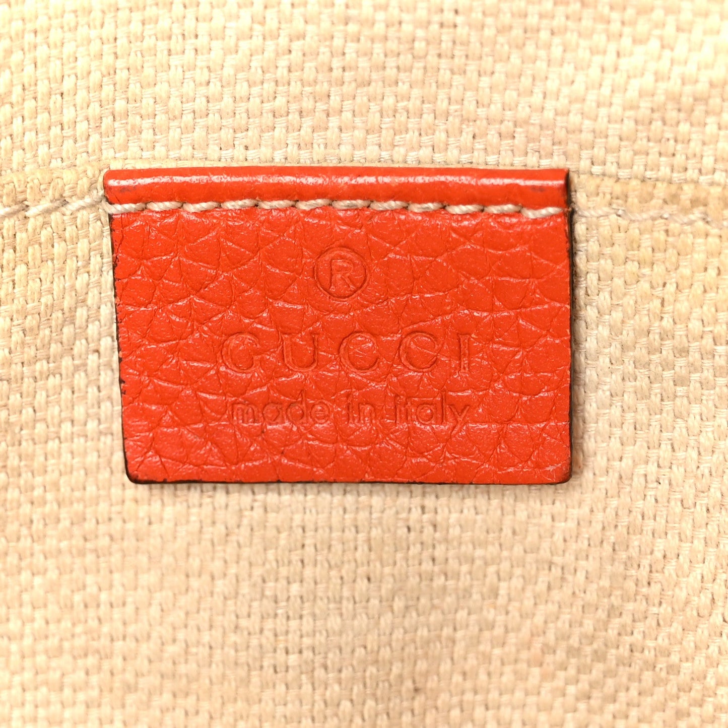 Pebbled Calfskin Small Soho Disco Bag Sun Orange