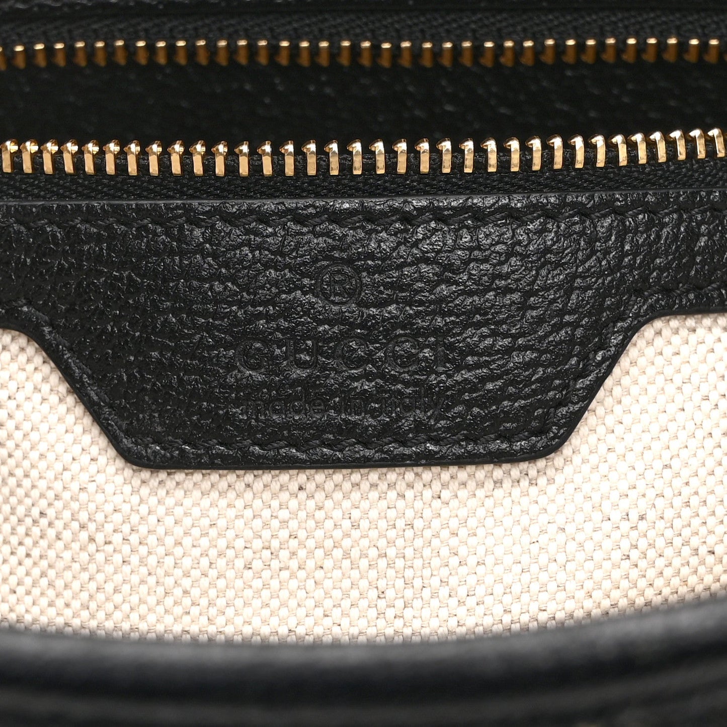 Jacquard Denim GG Monogram Small Jackie 1961 Hobo Black Ivory