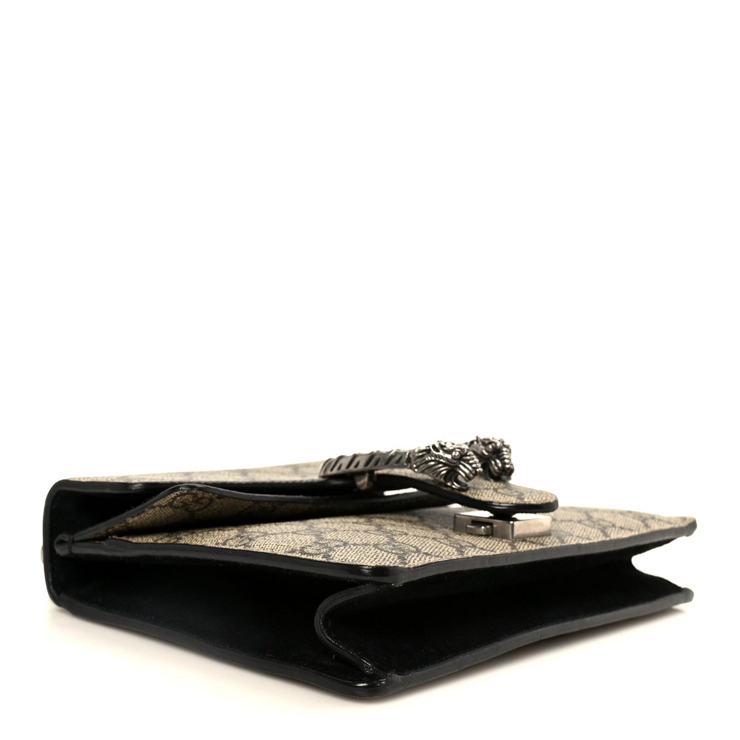 GG Supreme Monogram Mini Dionysus Shoulder Bag Black