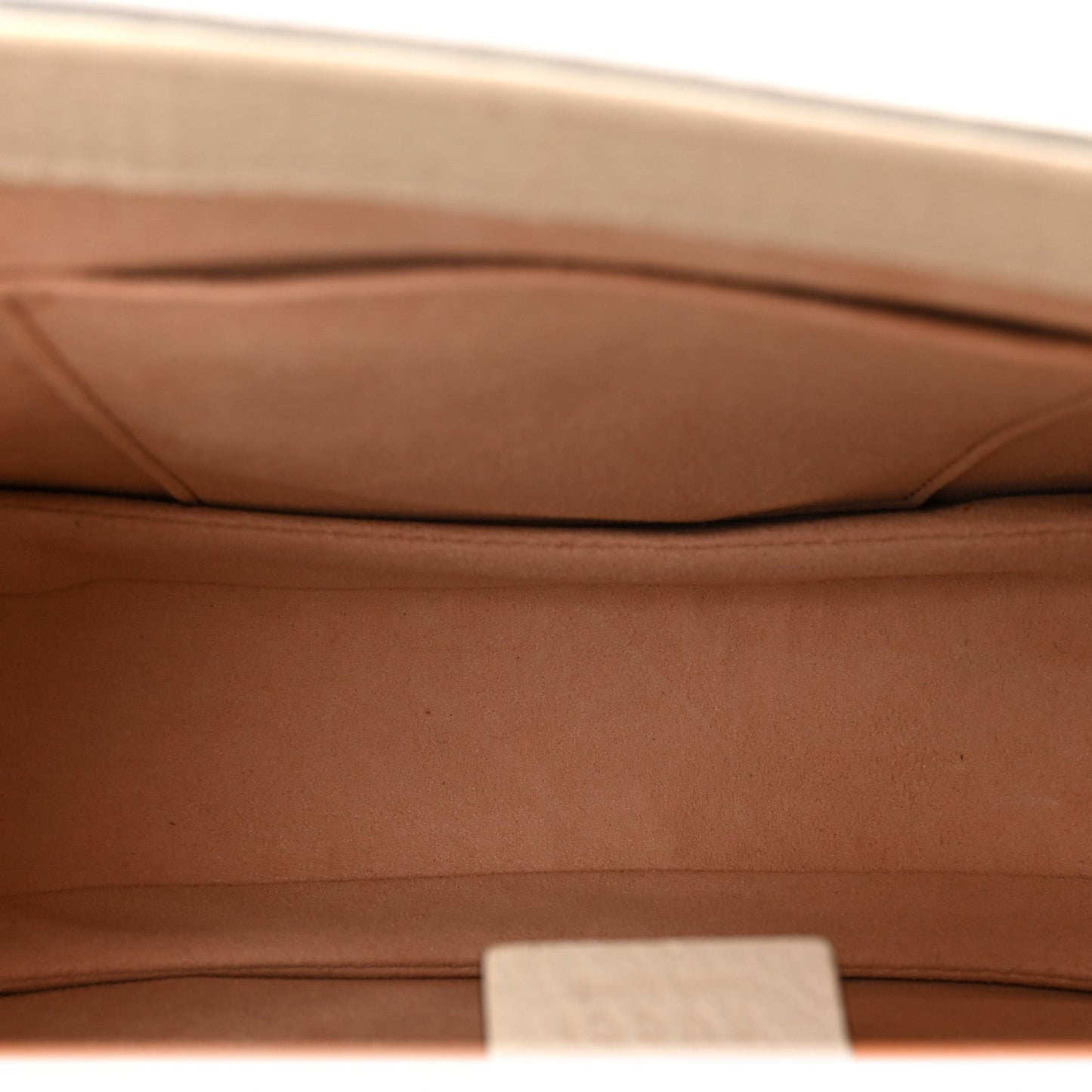 Textured Calfskin Small Ophidia Flap Messenger Bag Mystic White