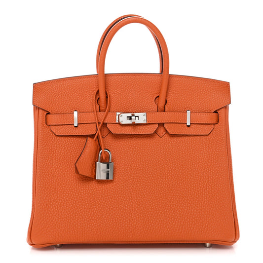 Togo Birkin 25 Orange
