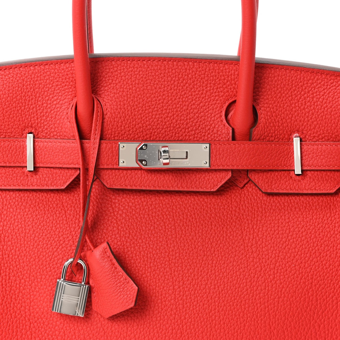 Togo Birkin 30 Rouge Radieux