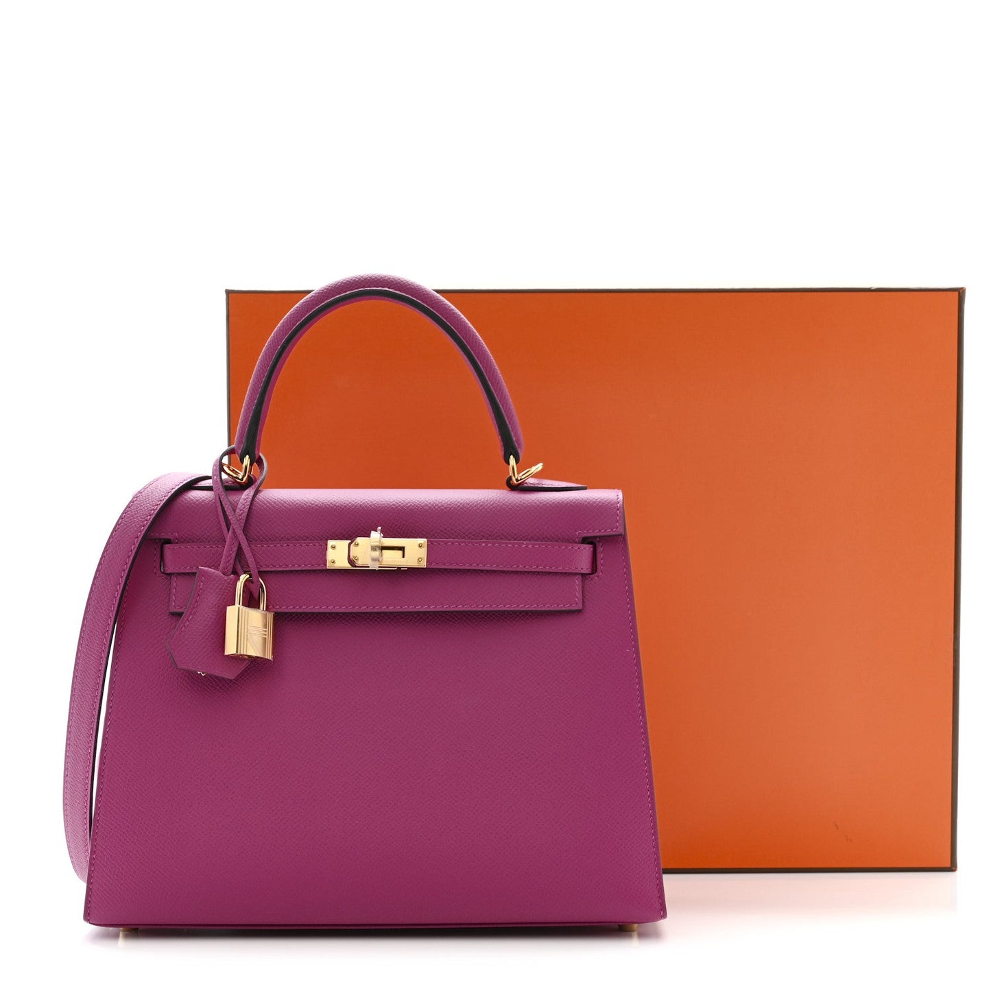 Epsom Kelly Sellier 25 Rose Pourpre