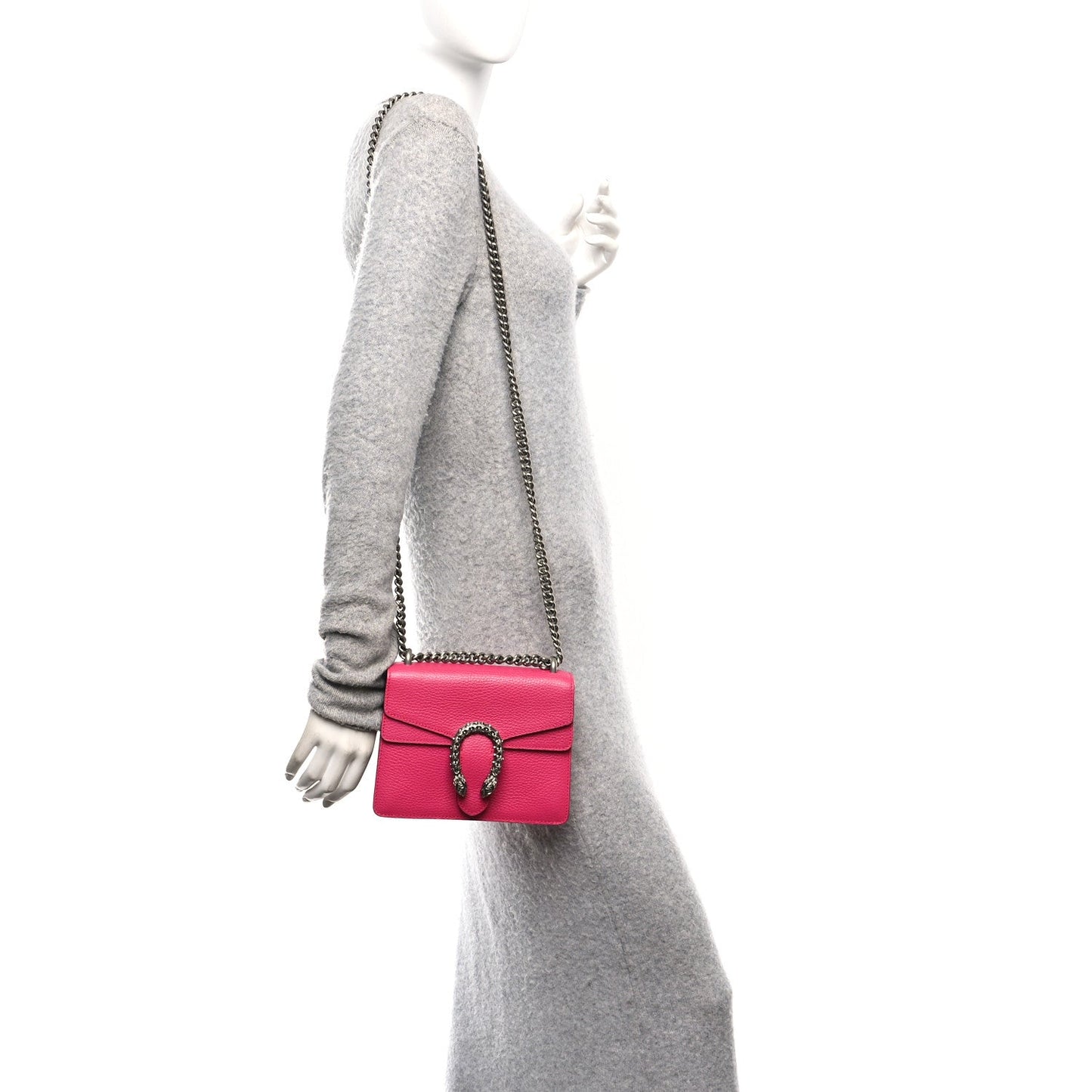 Calfskin Mini Dionysus Shoulder Bag Box Pink