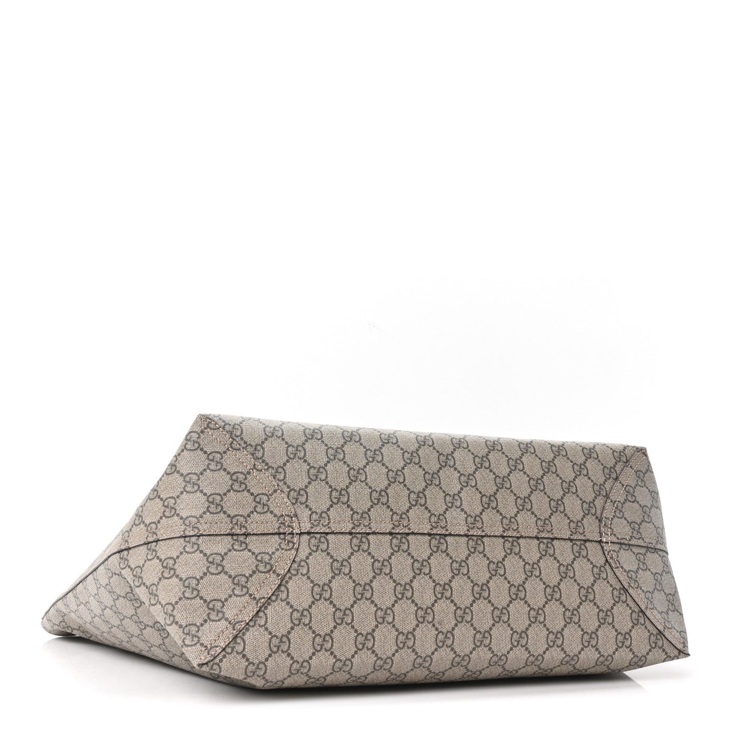 GG Supreme Monogram Medium Ophidia Shopping Tote Ebony