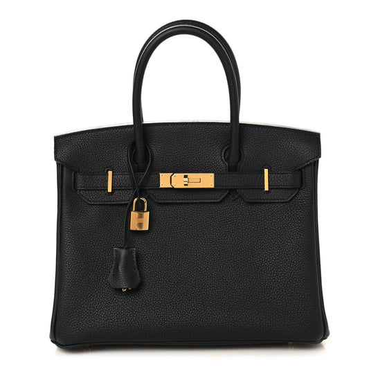 Togo Birkin 30 Black