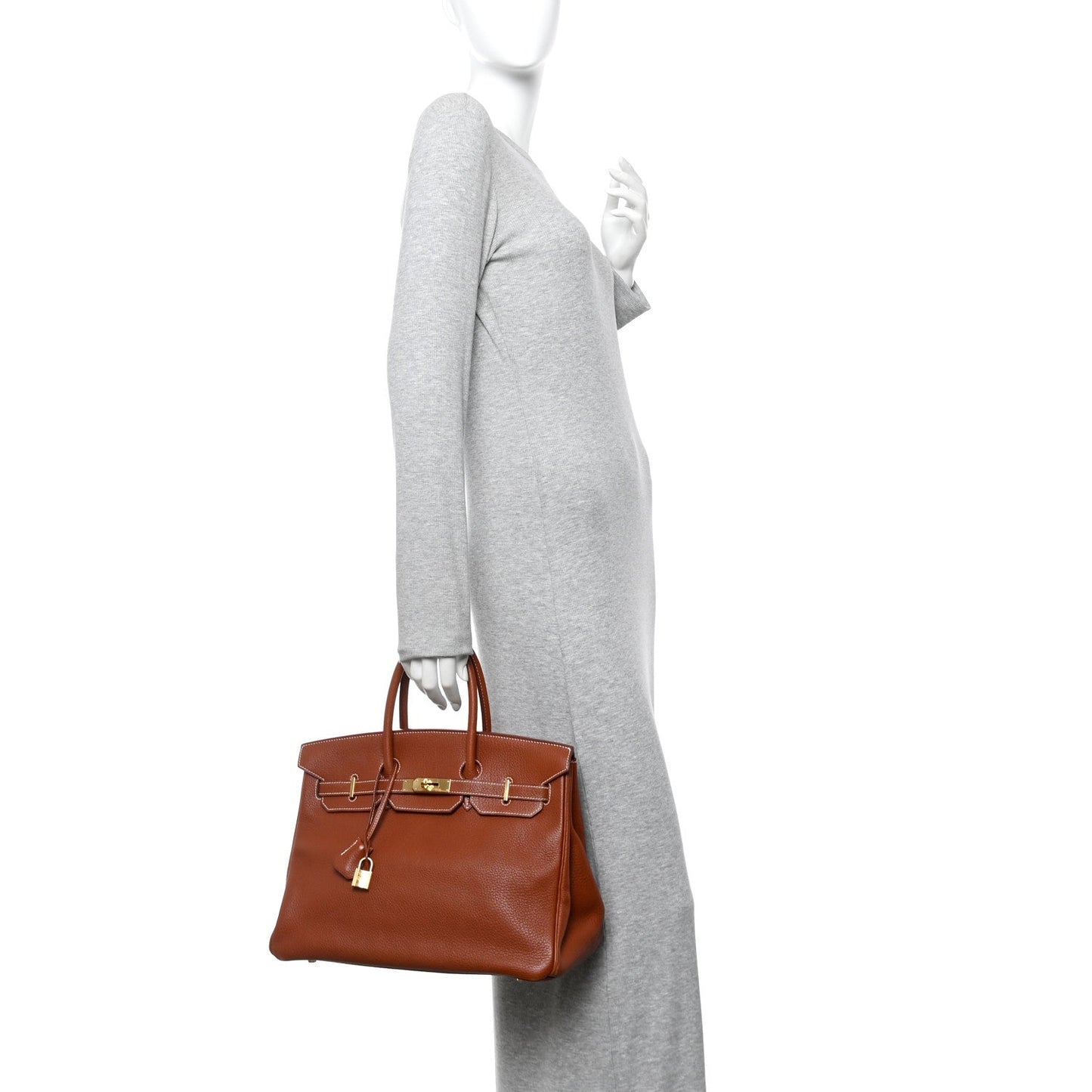 Taurillon Clemence BIRKIN 35 Gold