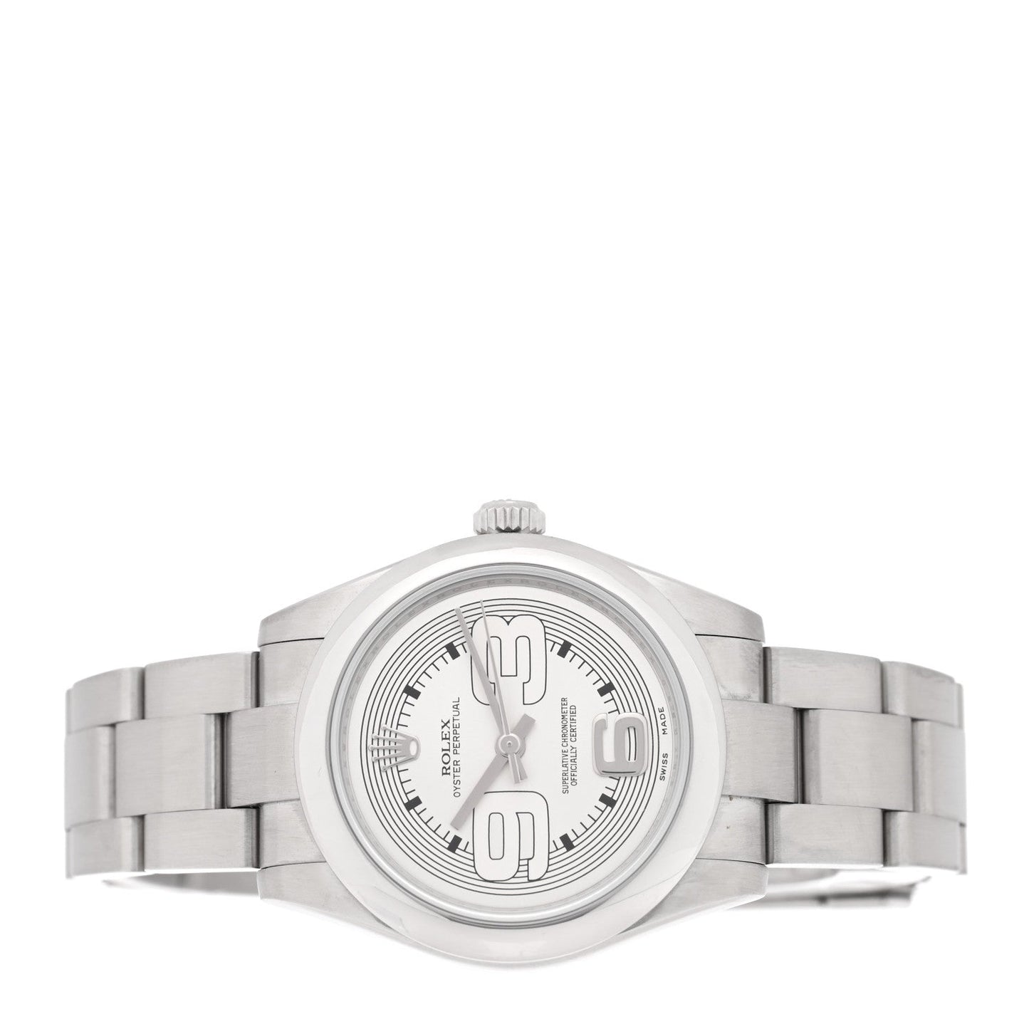 Stainless Steel 31mm Oyster Perpetual Watch Silver 177200