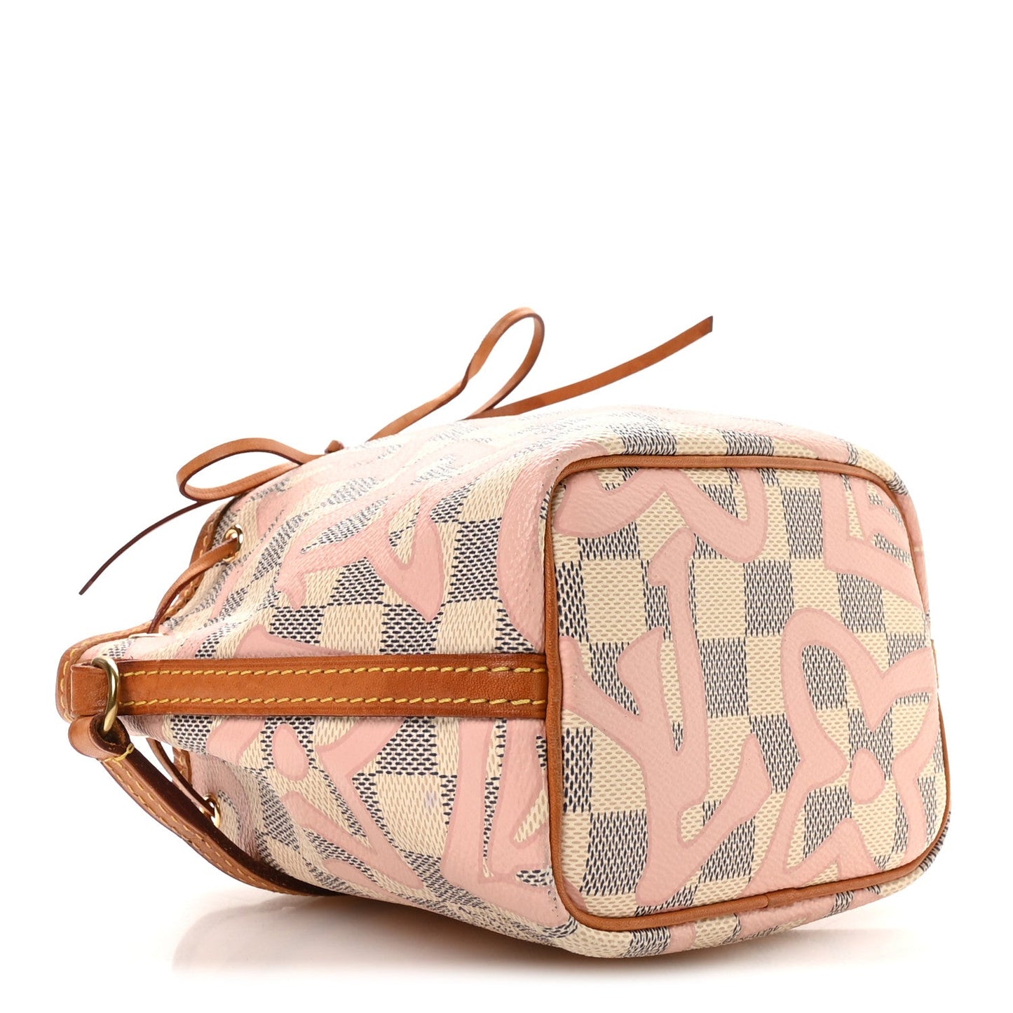 Damier Azur Tahitienne Nano Noe Rose Ballerine