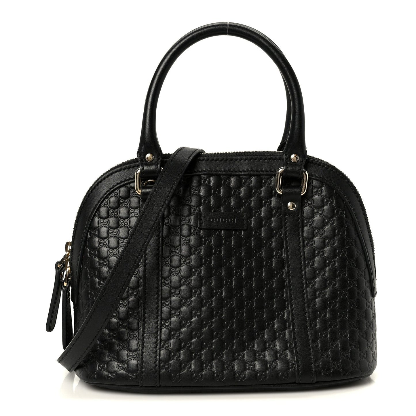 Microguccissima Mini Dome Bag Black