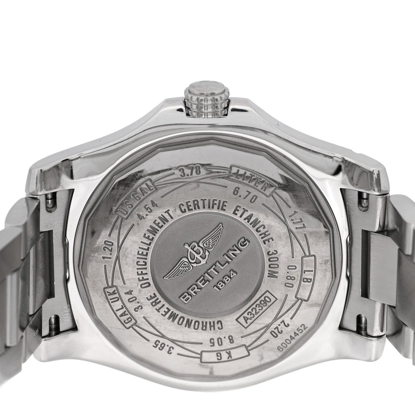 Stainless Steel 43mm Avenger II GMT Automatic Watch Black A32390