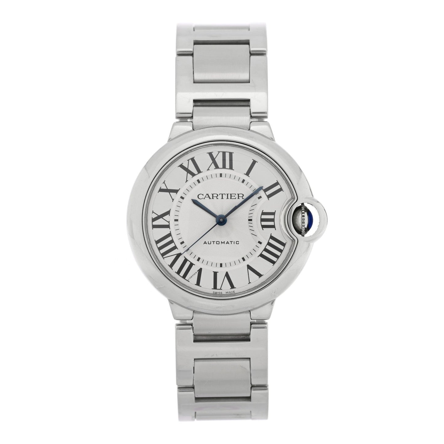 Stainless Steel 36mm Ballon Bleu De Cartier Automatic Watch