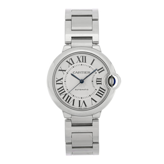 Stainless Steel 36mm Ballon Bleu De Cartier Automatic Watch