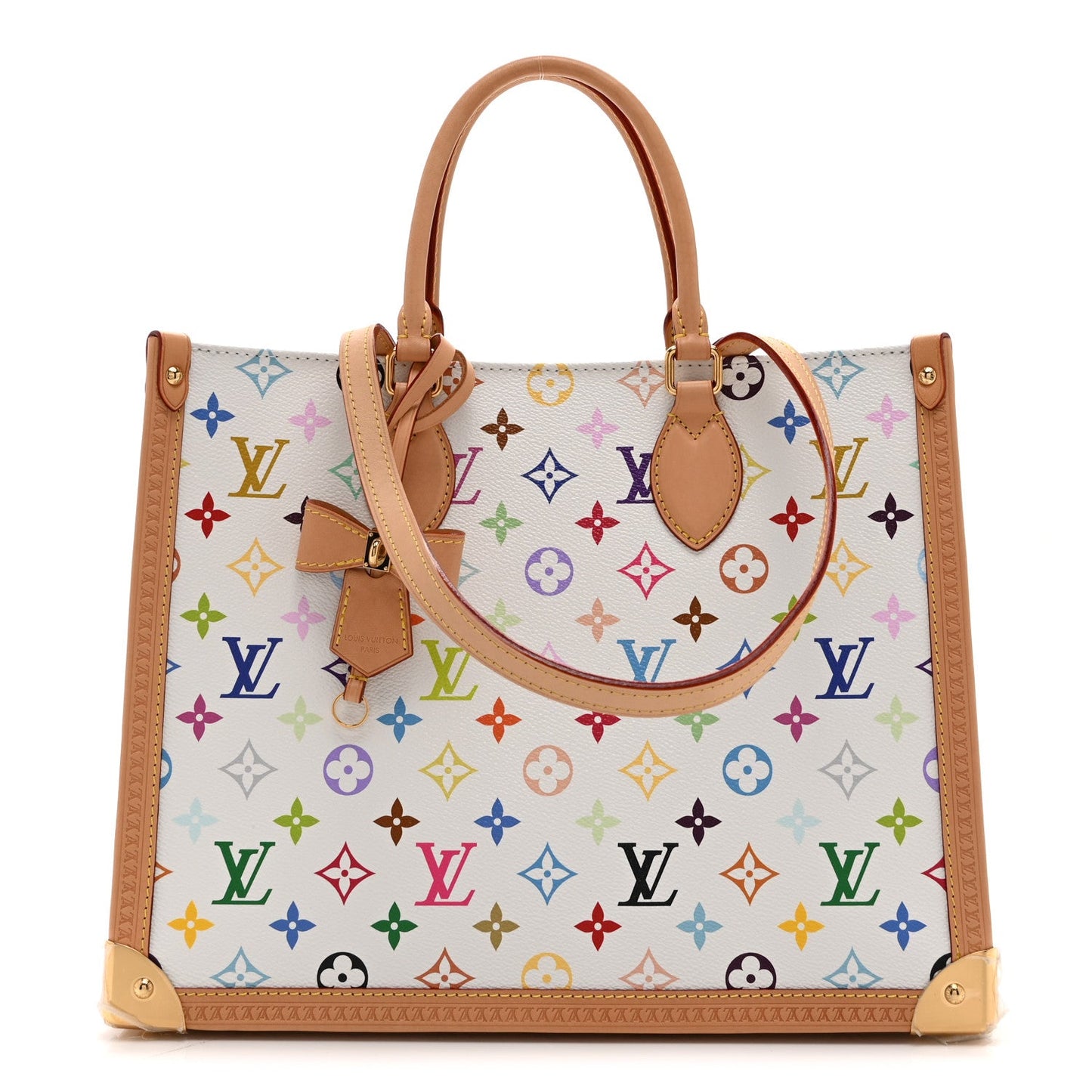 LV X TM Monogram Multicolor Onthego MM White
