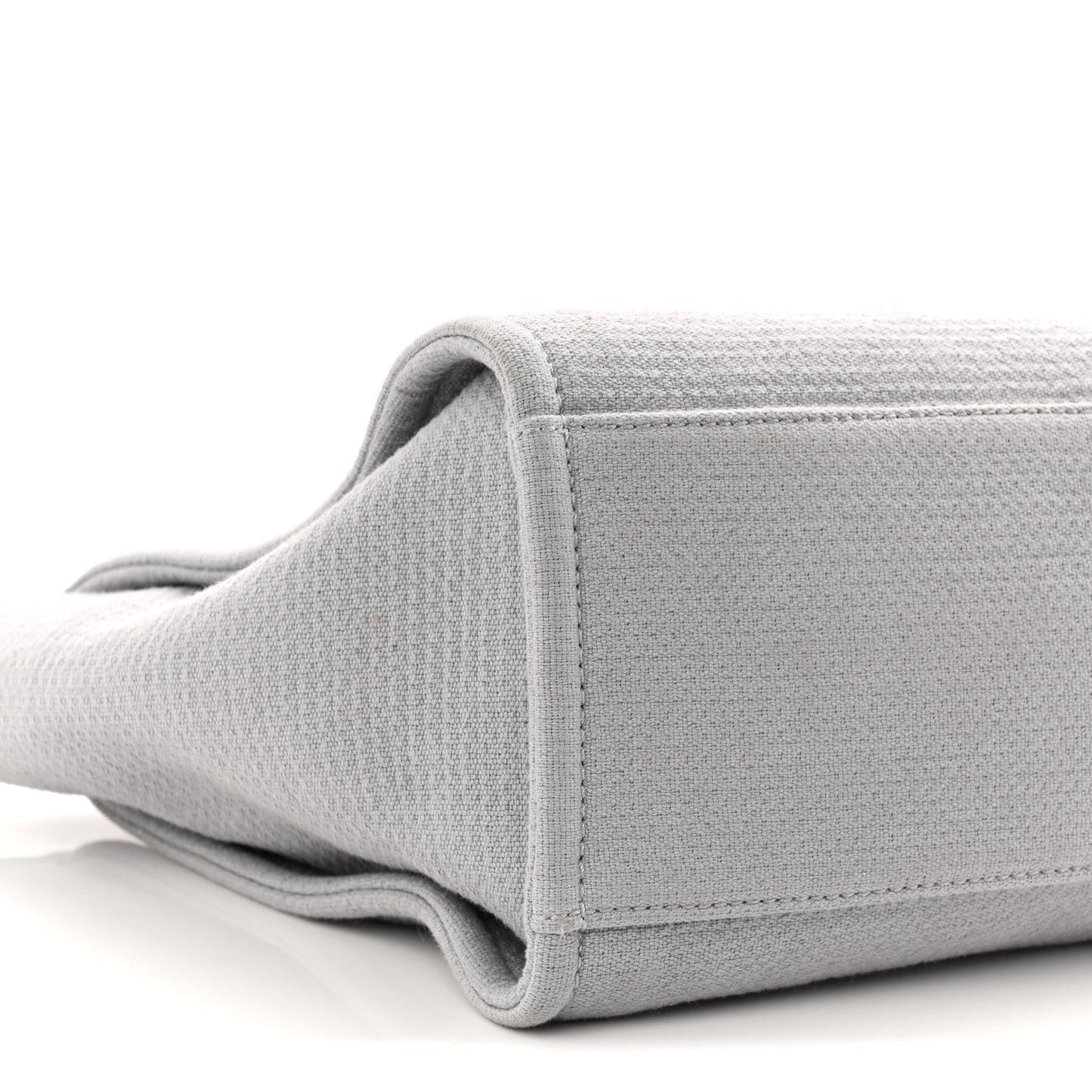 Mixed Fibers Small Deauville Tote Grey