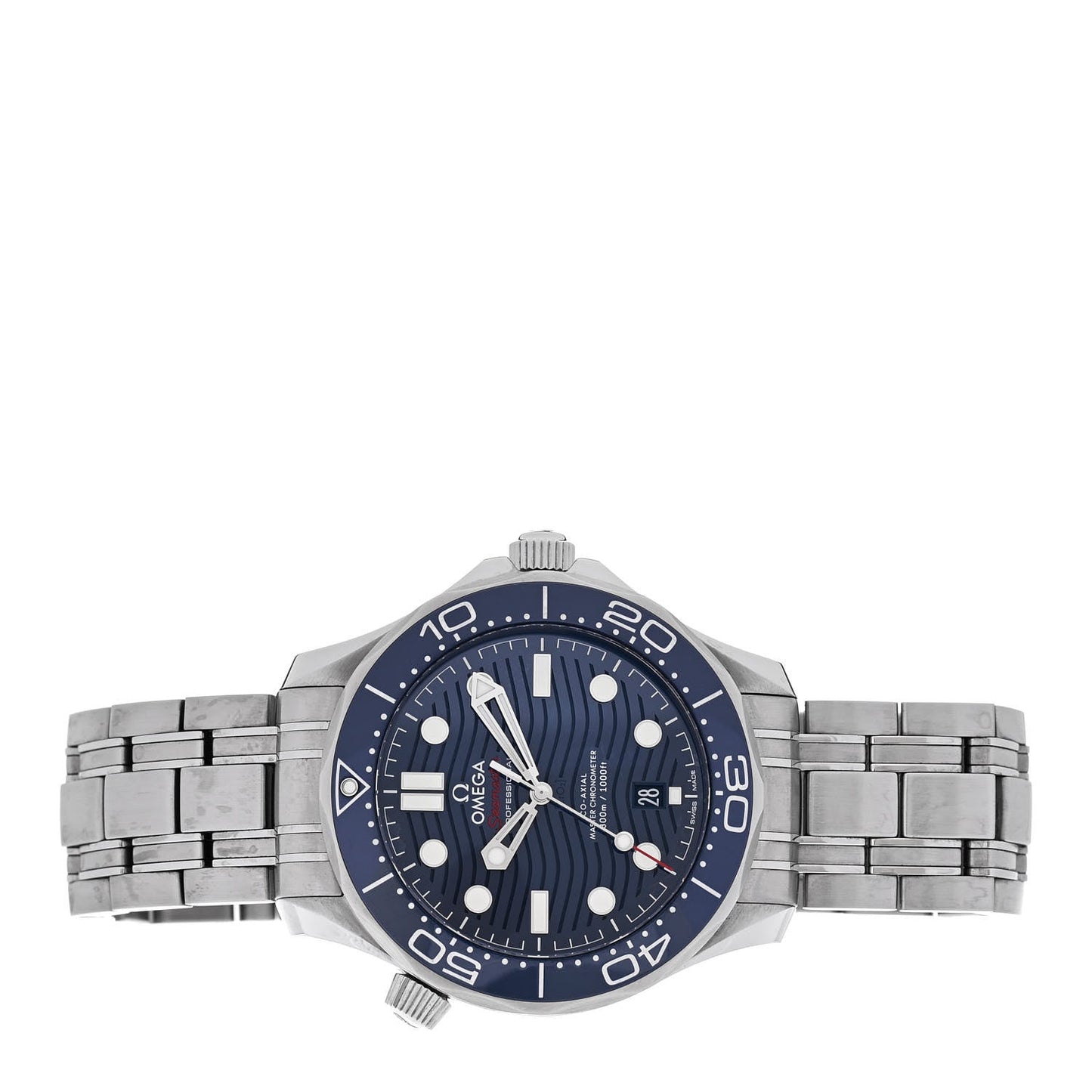 Stainless Steel 42mm Seamaster Diver 300M Automatic Watch Blue 210.30.42.20.03.001