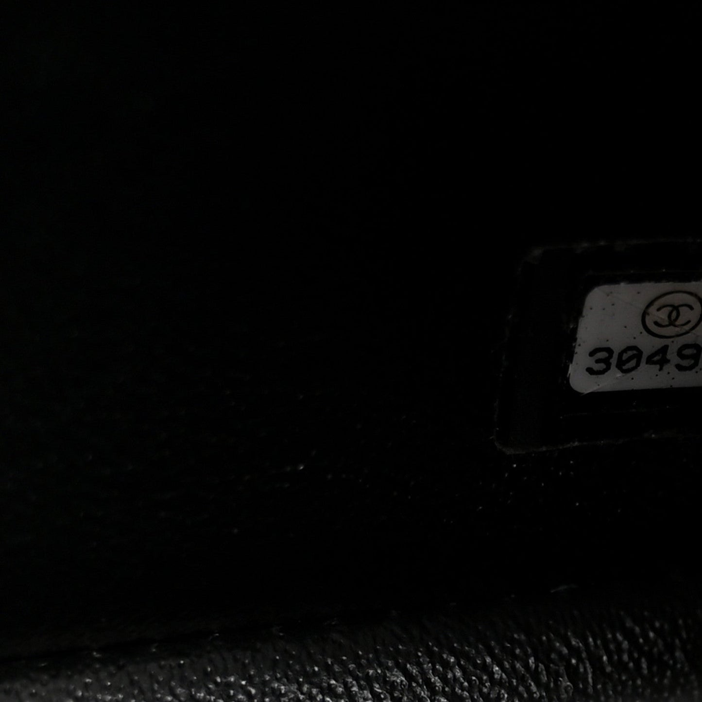 Lambskin Quilted Mini Rectangular Flap Black