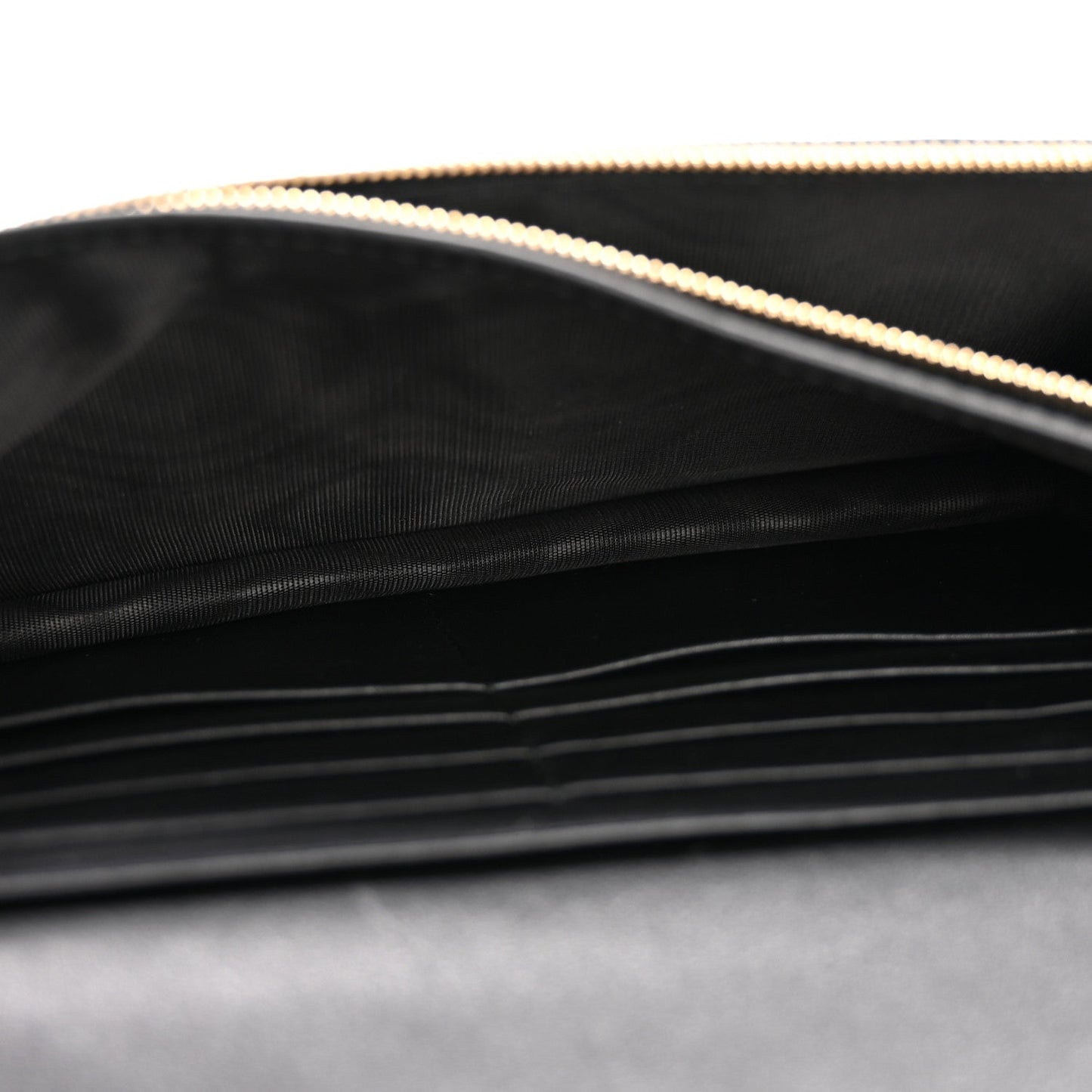 Microguccissima Crossbody Wallet Black