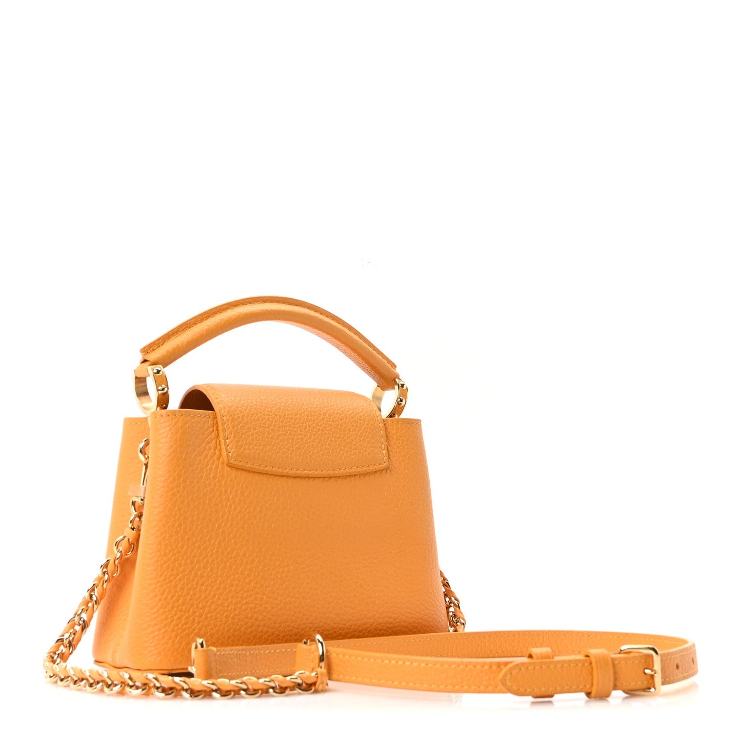 Taurillon Mini Capucines Sunbeam Yellow