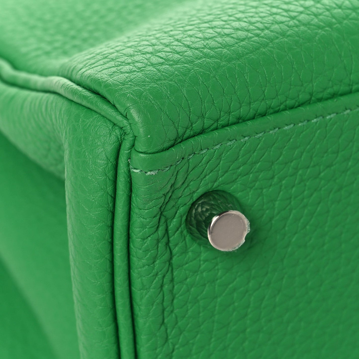 Togo Shiny Niloticus Crocodile Kelly Retourne Touch 28 Bambou