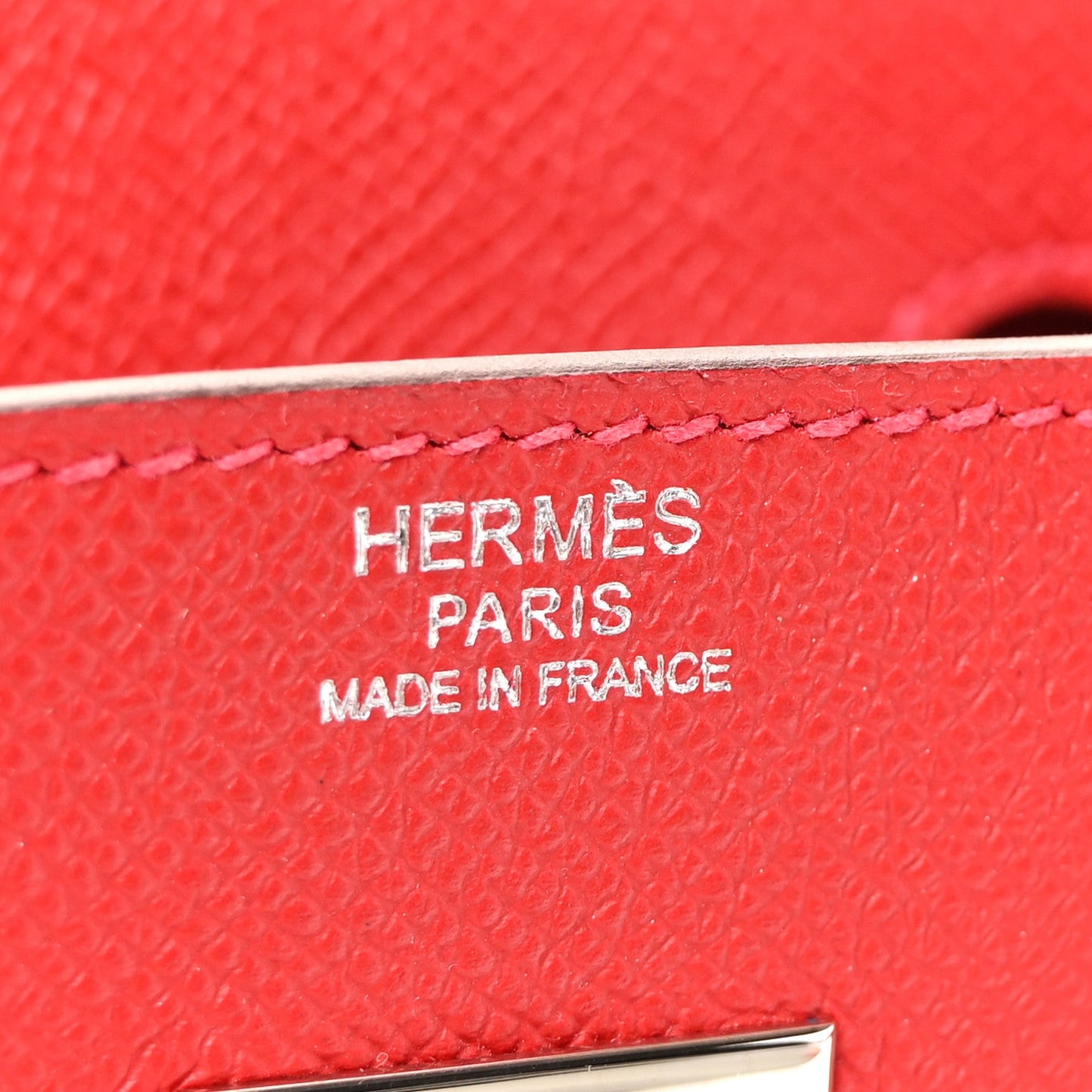 Epsom BIRKIN 30 Rouge Casaque