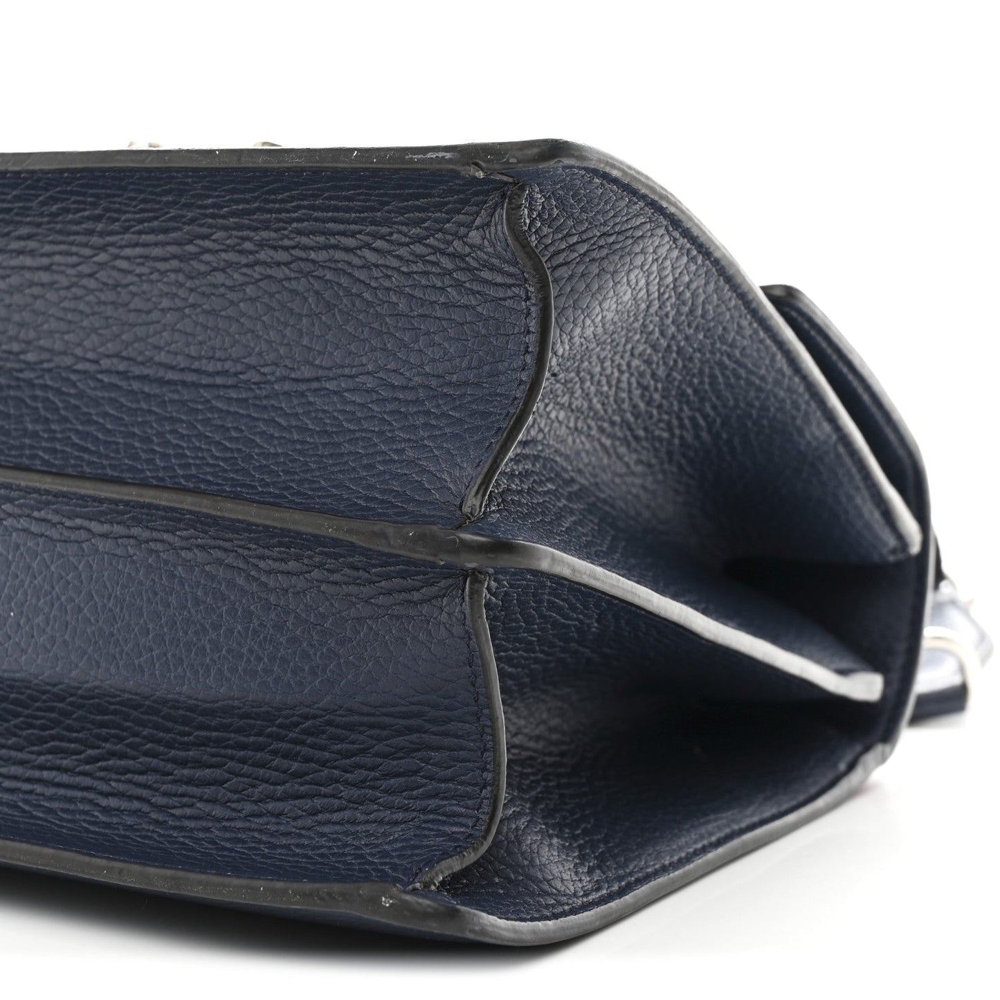 Dollar Calfskin Crystal Web Medium Dionysus Bamboo Top Handle Bag Blue Agata Montana Sapphire
