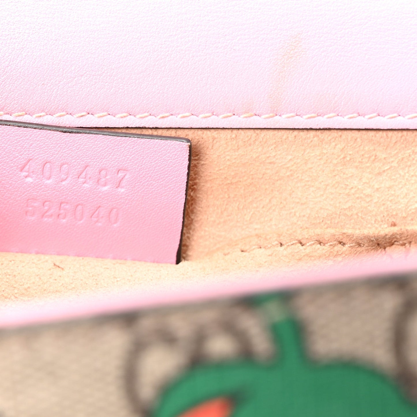 GG Supreme Monogram Strawberry Small Padlock Shoulder Bag