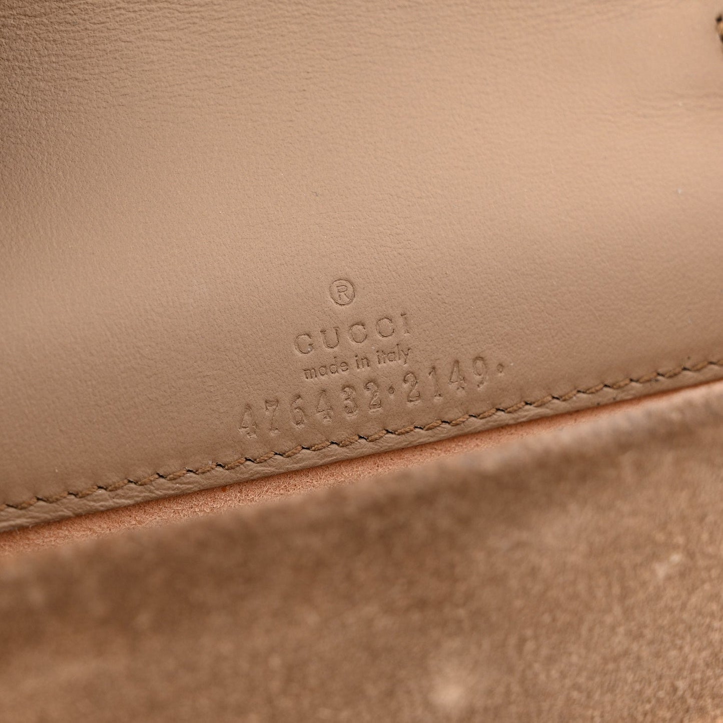 GG Supreme Monogram Super Mini Dionysus Shoulder Bag Taupe