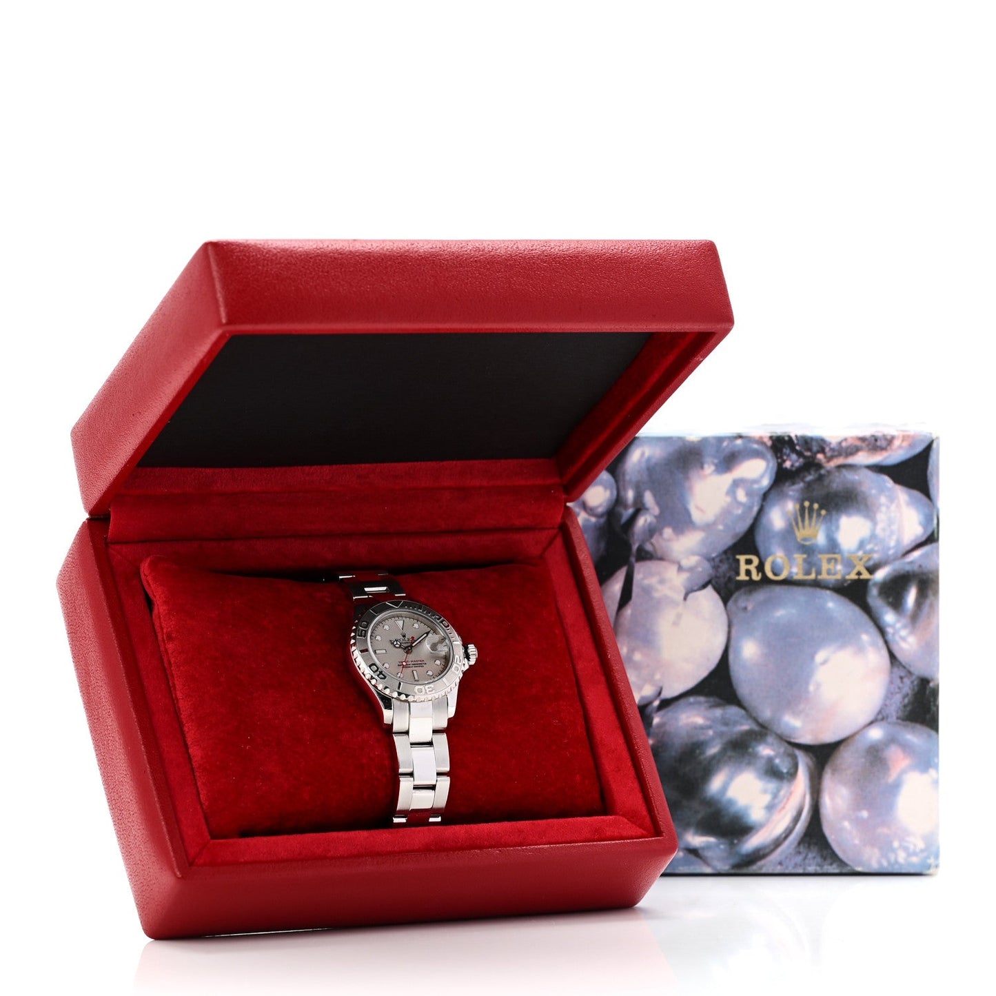 Stainless Steel Platinum 29mm Yacht-Master Watch Silver 169622
