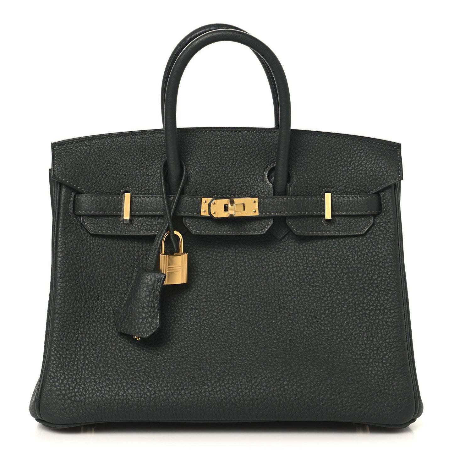 Togo Birkin 25 Vert Fonce