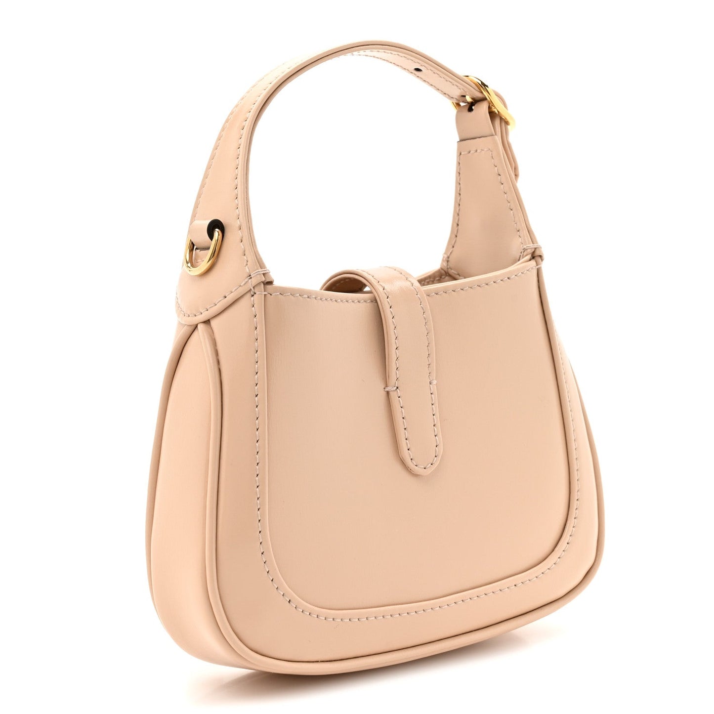 Boarded Dyana Lux Calfskin Nano Jackie 1961 Hobo Beige