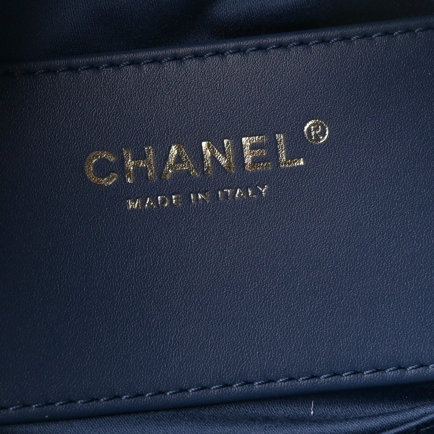 Washed Denim Quilted Mini Chanel 25 Handbag Blue