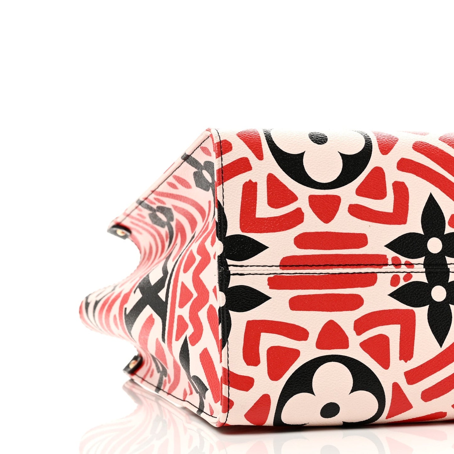 Monogram Giant Crafty Onthego GM Creme Rouge Black
