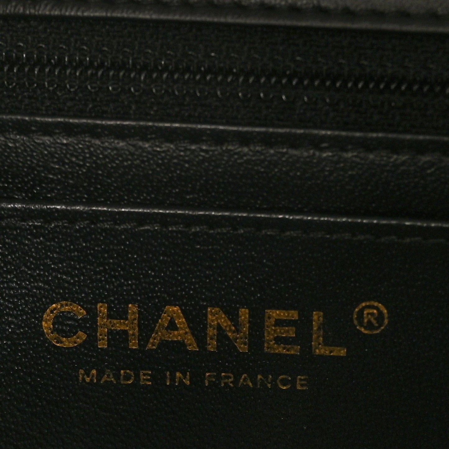 Lambskin Quilted Mini Rectangular Flap Black