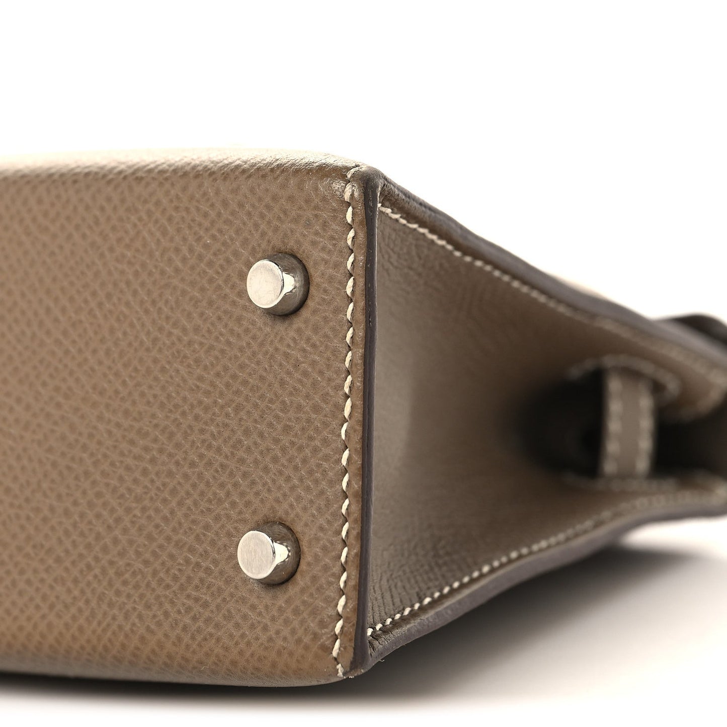 Epsom Mini Kelly Sellier 20 Etoupe