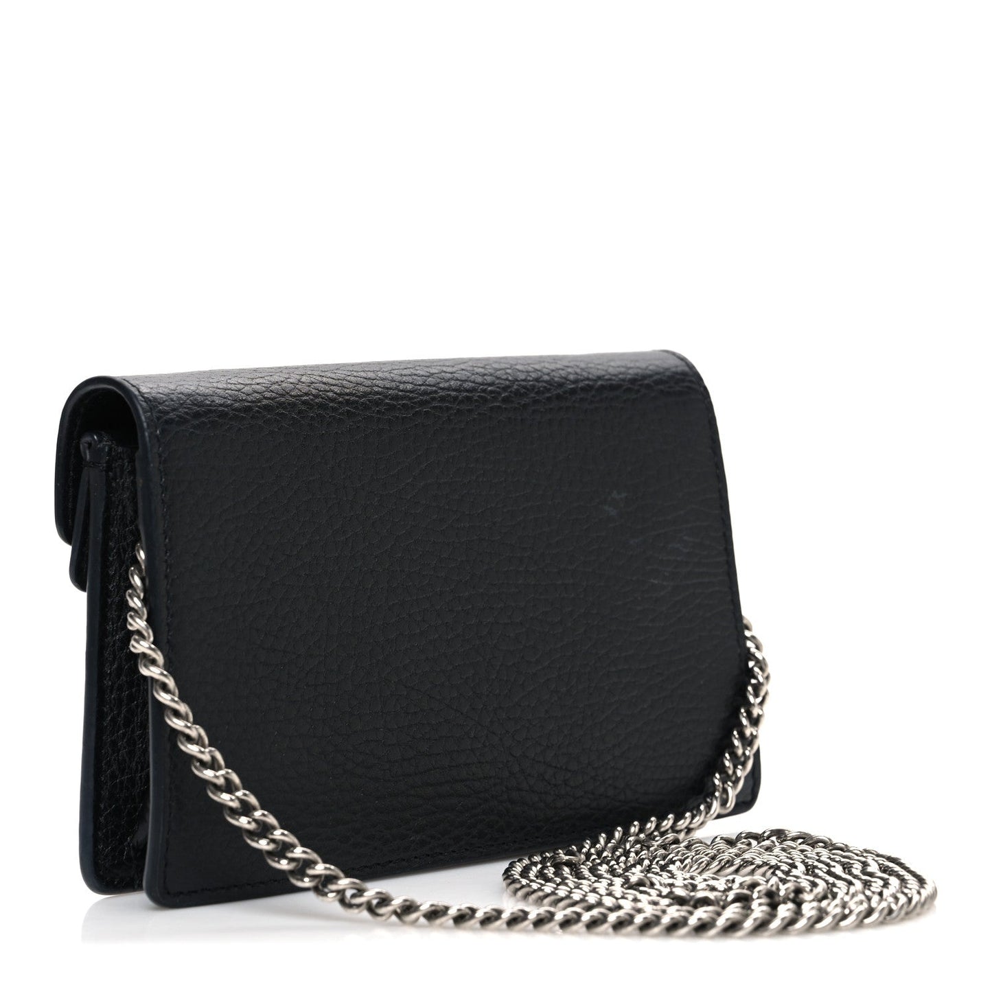 Calfskin Super Mini Dionysus Shoulder Bag Black