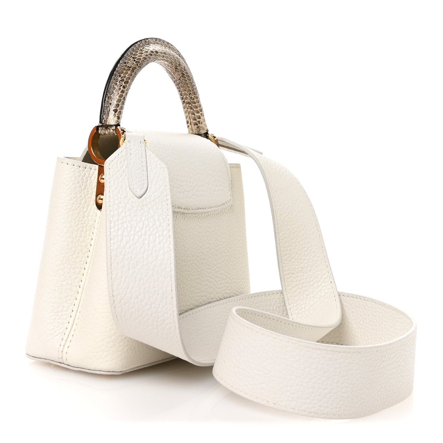 Taurillon Ayers Capucines Mini White Snow White