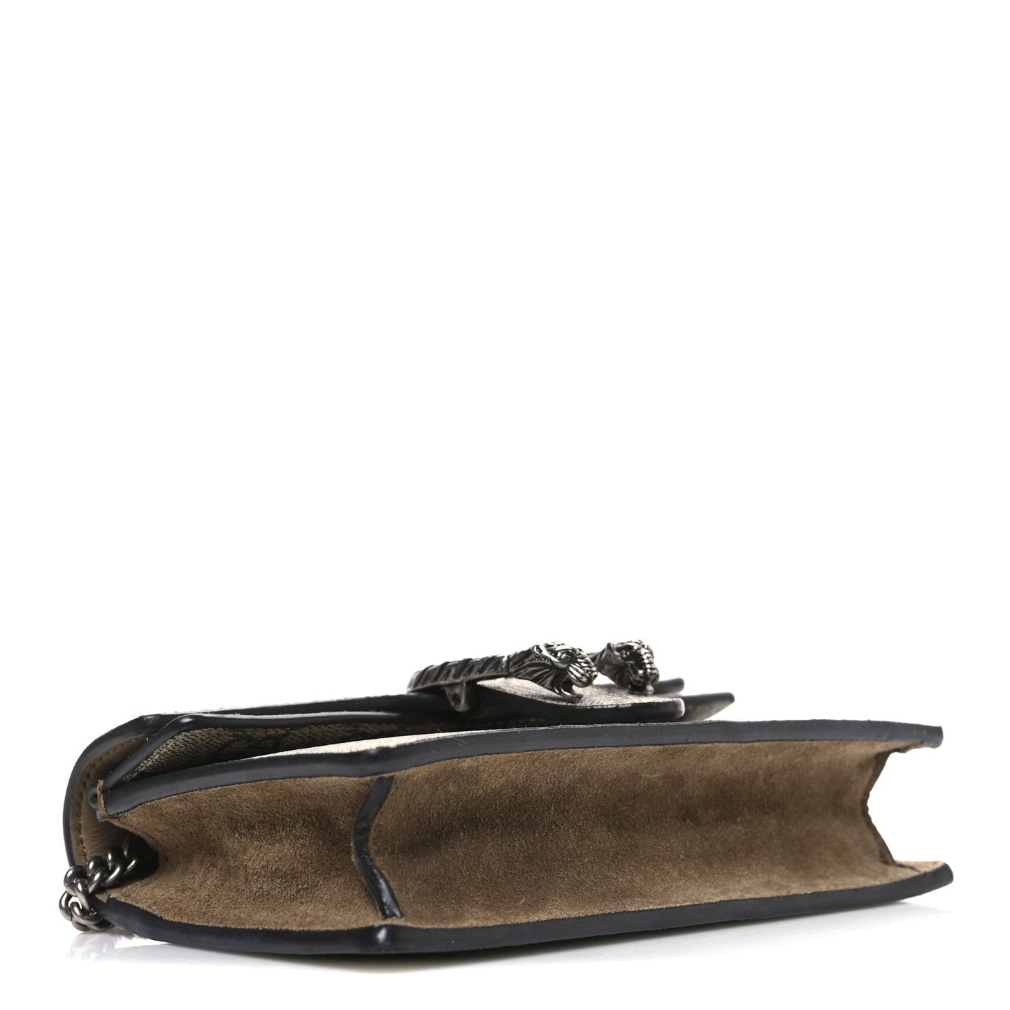 GG Supreme Monogram Super Mini Dionysus Shoulder Bag Taupe