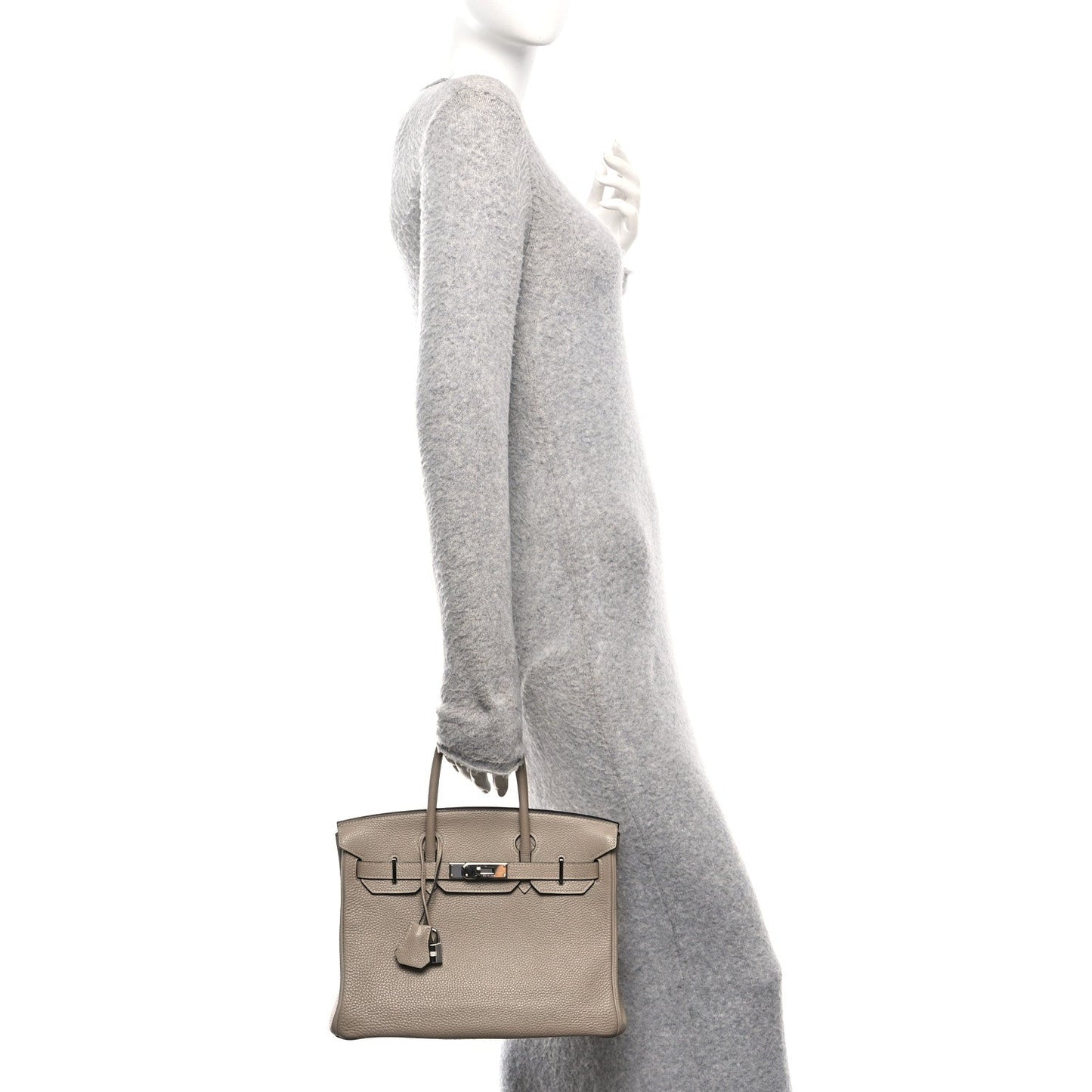 Togo Birkin 30 Gris Tourterelle