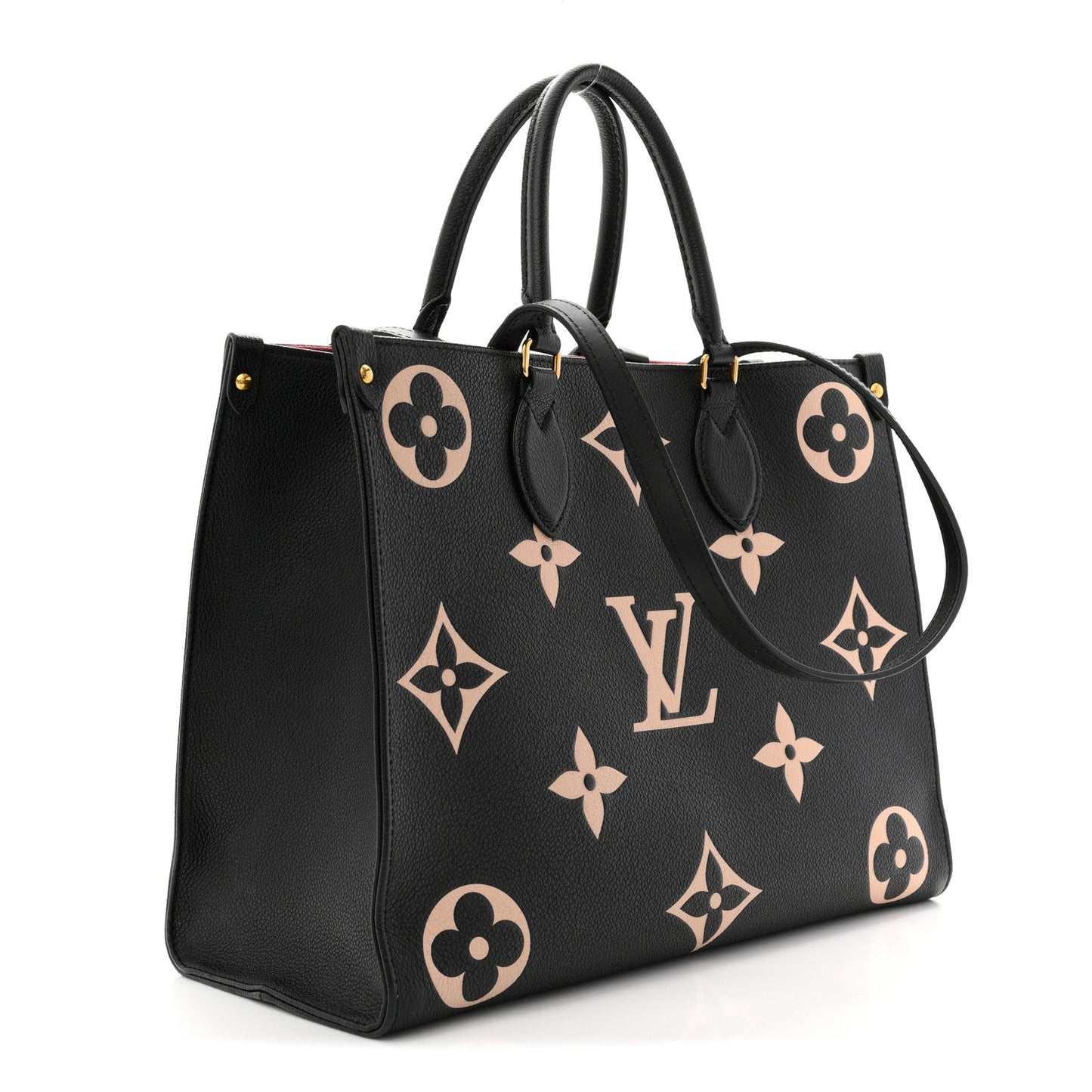 Empreinte Monogram Giant Onthego MM Black Beige